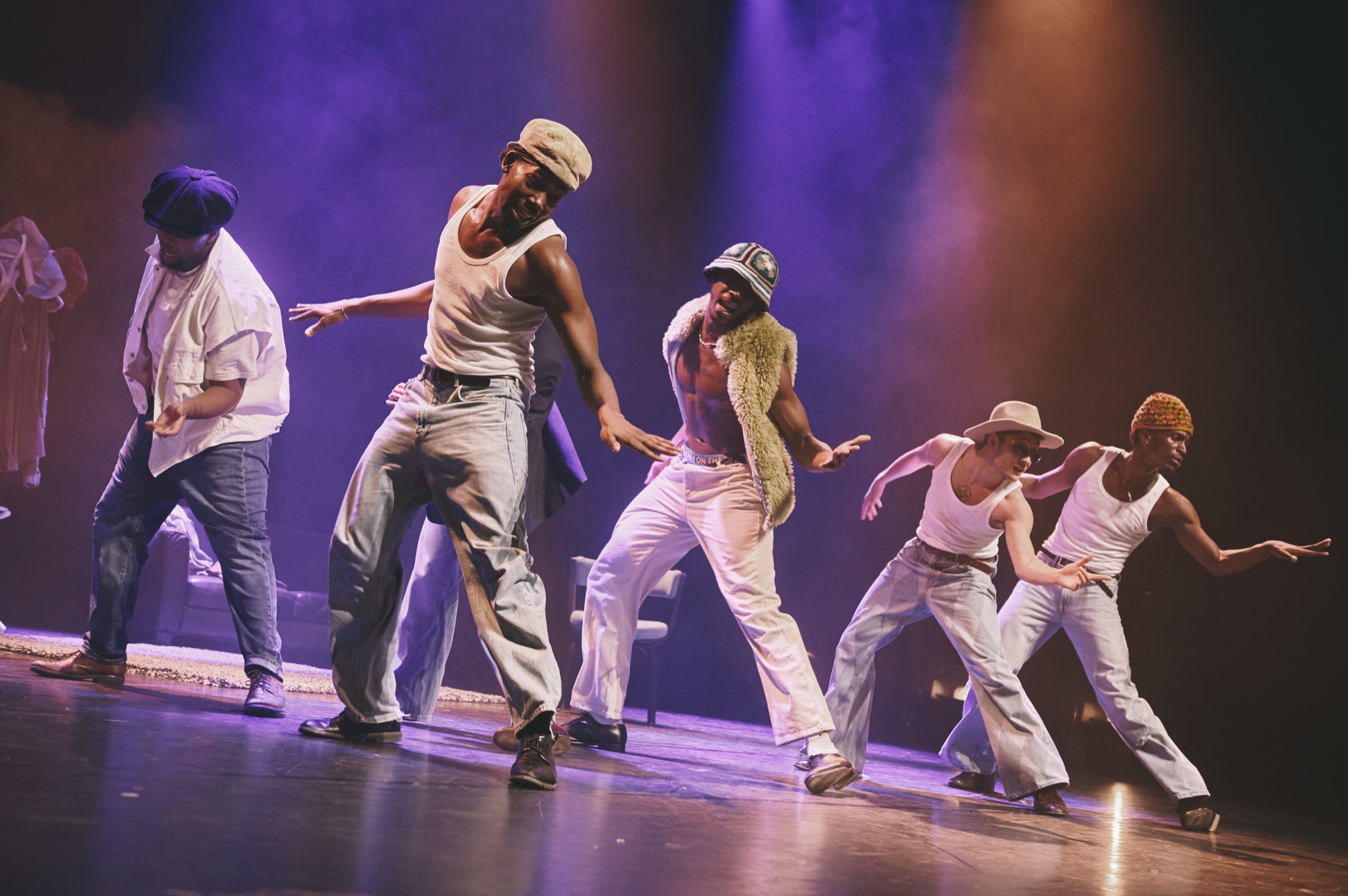 Ghetto Funk Collective dancers on stage
