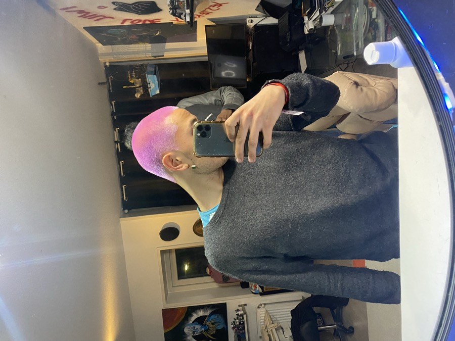 Hair look worn by Jinko Joshu